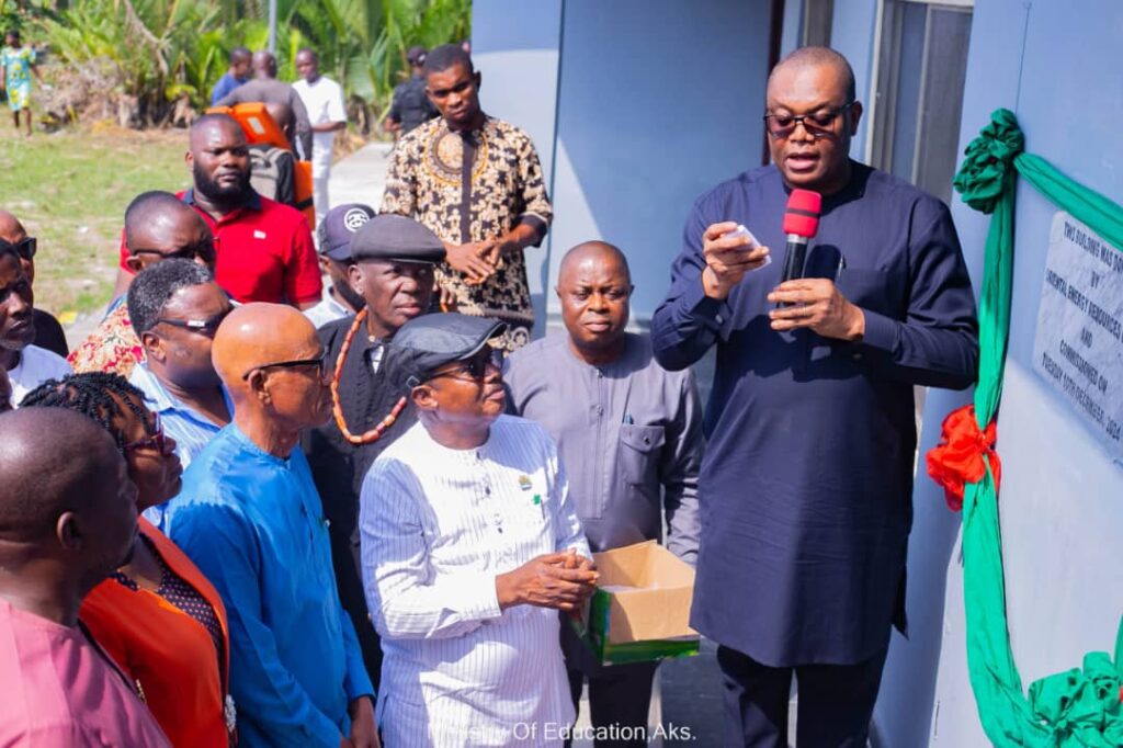 Oriental Energy renovates, inaugurates teachers’ quarters in Mbo community school