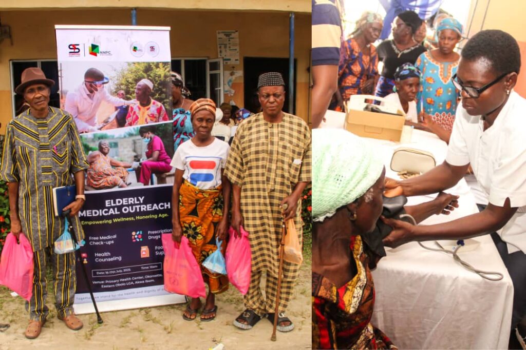 Sumedha Energy Ltd, NNPC E&P Ltd deliver free medical outreach to elderly people in Eastern Obolo LGA
