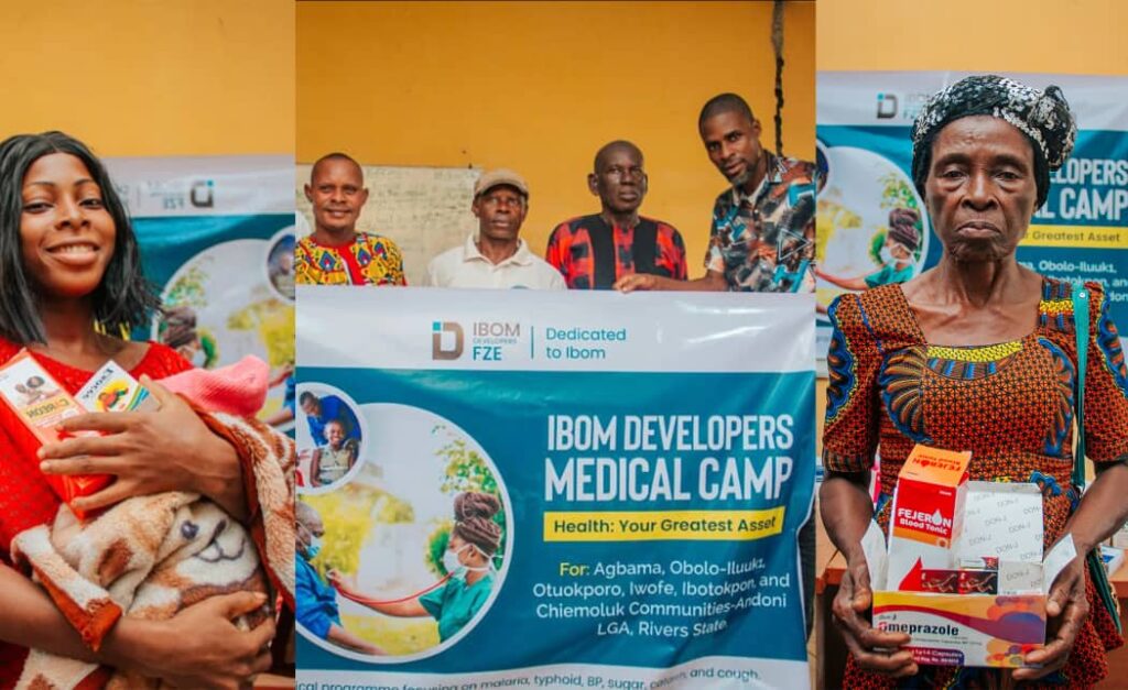 Ibom developers FZE provides free medical care to over 1,000 in Andoni amid health challenges