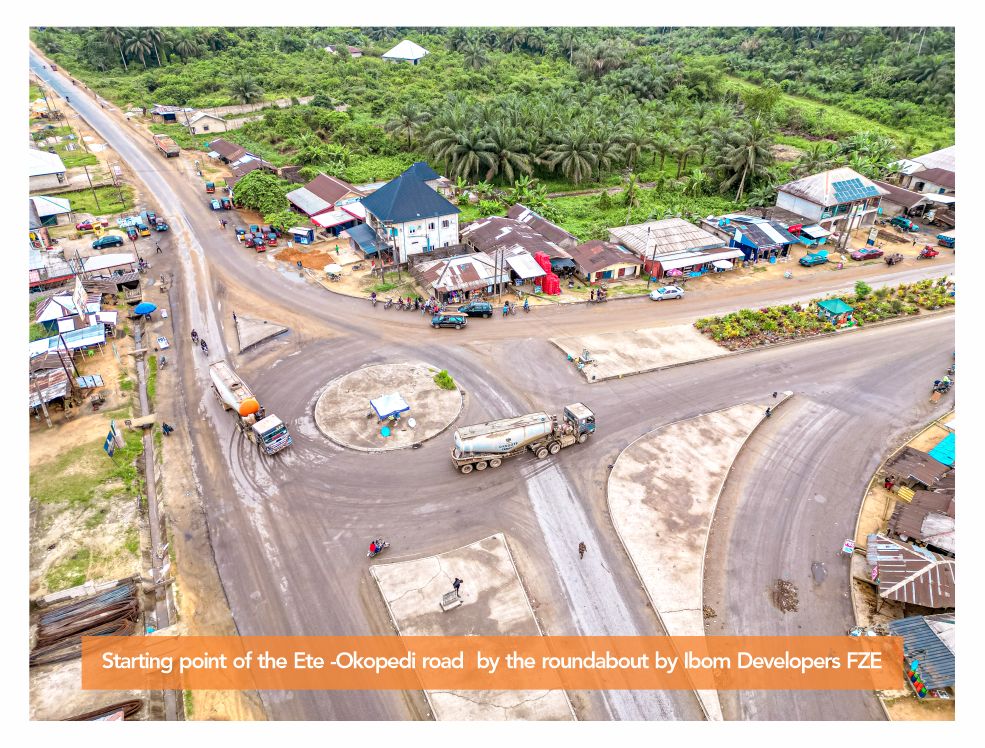 How Ibom Developers FZE turned Ete junction –Okopedi road from peril to smooth ride
