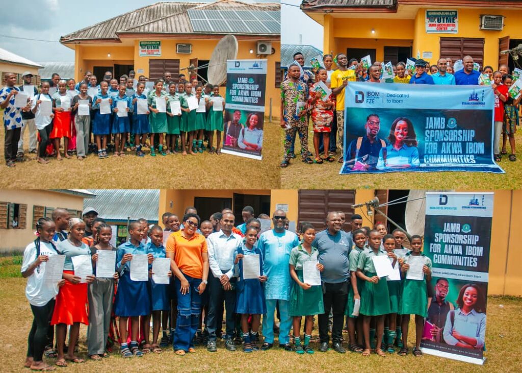 Ibom Developers FZE registers 320 students for 2026 UTME, announces scholarship
