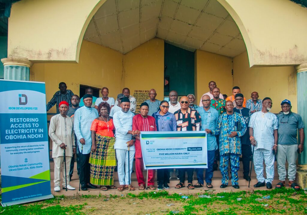Ibom Developers FZE restores electricity in Obohia Ndoki